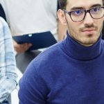 бизнес-тренер за работой